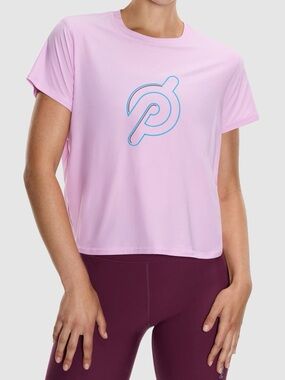 Peloton Essentials Jersey Performance Crop Tee NWT Medium